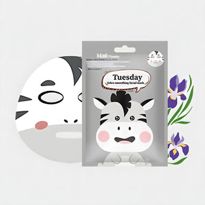 1/7 Day Facial Mask Pack, Cartoon Edition