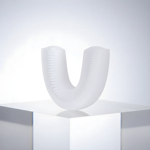 Electric U-Shaped Pink Toothbrush