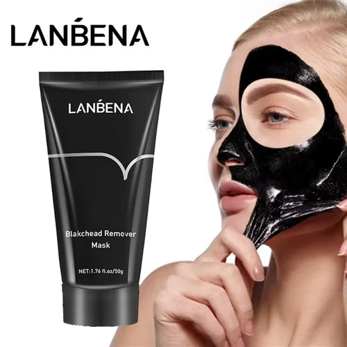 Revitalize Your Skin with LANBENA Blackhead Remover Mask - Deep Cleansing Treatment for Clearer, Brighter Skin