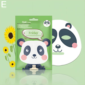 1/7 Day Facial Mask Pack, Cartoon Edition