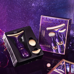 Rejuvenate Your Skin with the 3-in-1 Facial Lifting Device - Neck, Facial & Eye Massage for Youthful Radiance!