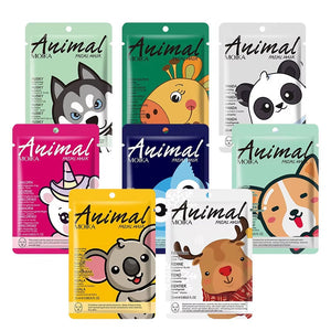 8-pack Animal Moisturizing Face Mask