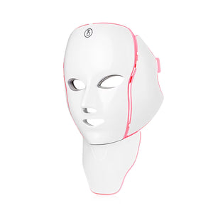 7-Color LED Face & Neck Mask | Anti-Aging Light Therapy Device