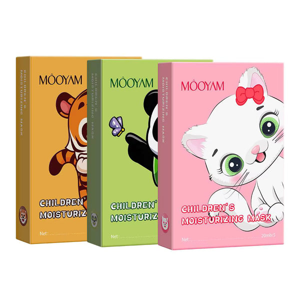 5-Pack Animal Character Sheet Spa Masks