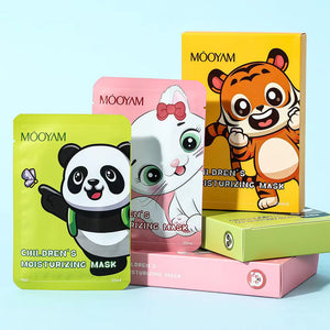 5-Pack Animal Character Sheet Spa Masks