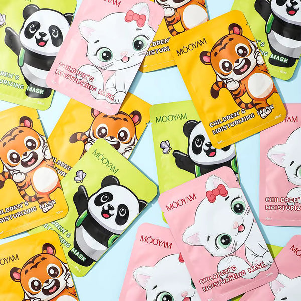 5-Pack Animal Character Sheet Spa Masks