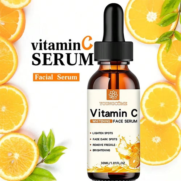 Revitalize Your Skin with Vitamin C Facial Essence - Moisturizing, Dark Spot Remover, and Anti-Aging Serum with Hyaluronic Acid - 30ml