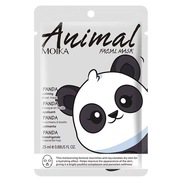 8Pcs Animal Moisturizing Face Mask Improve Roughness & Dryness Skin Care Smoothing Facial Collagen Hyaluronic Acid Sheet Masks